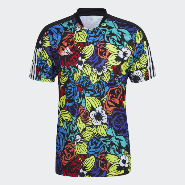 Adidas flower clearance tee