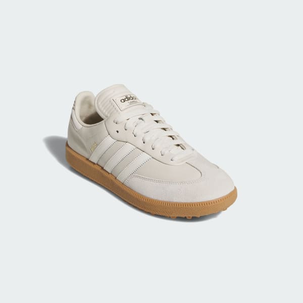 Beige Samba Spikeless Golfschuh