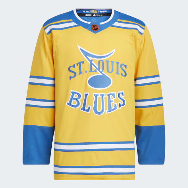 adidas Blues Hockey Tee - Yellow, Men's Hockey