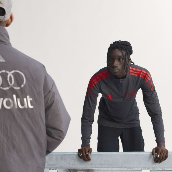 Negro Buzo equipo Audi Revolut F1® – Mecánicos con cierre 1/4