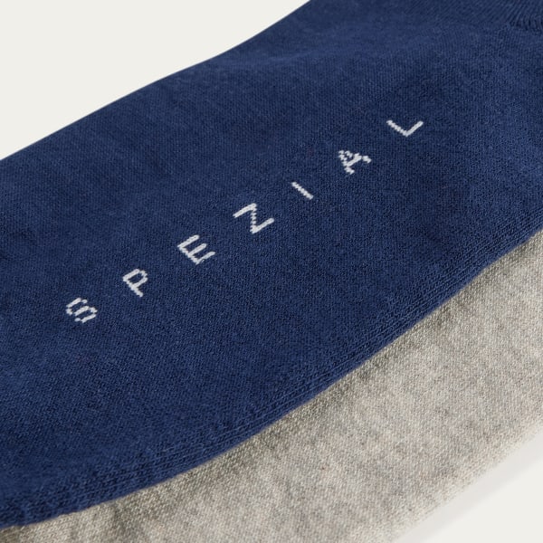 Blau Statement Ankle Socken
