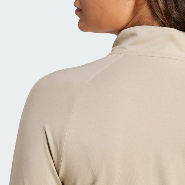 City Escape Quarter Zip Long Sleeve Tee