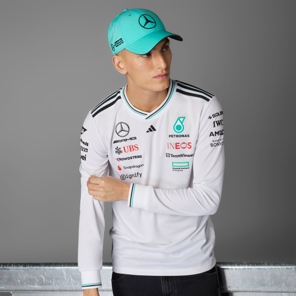 Turquoise MERCEDES - AMG PETRONAS FORMULA ONE TEAM DRIVER CAP
