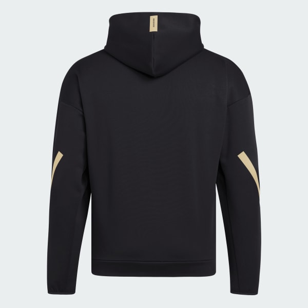 adidas Washington Huskies Full Zip Player Travel ZNE Hoodie