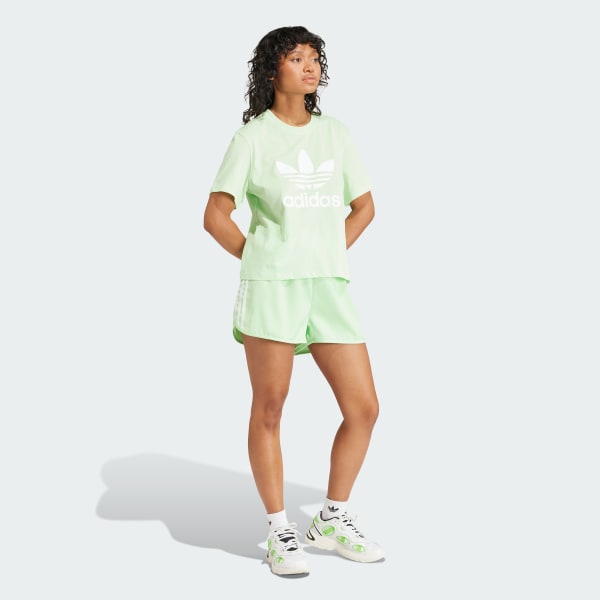 Green Adicolor Trefoil Boxy Tee