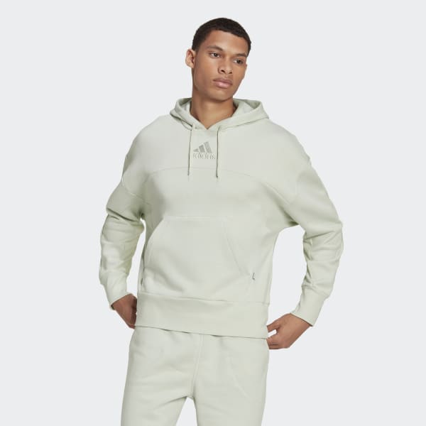 adidas Studio Lounge Fleece Hoodie - Green | adidas Philippines