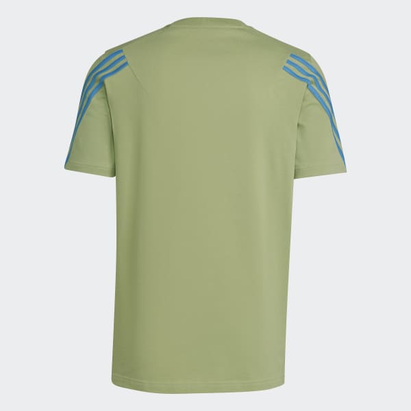 Green Berlin Marathon 2022 Sportswear Future Icons 3-Stripes T-Shirt EBT33