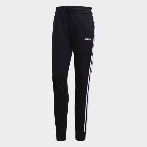 Negro Pantalón Essentials 3 Tiras