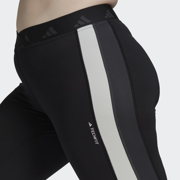 Noir Legging 7/8 training Hyperglam Techfit (Grandes tailles)