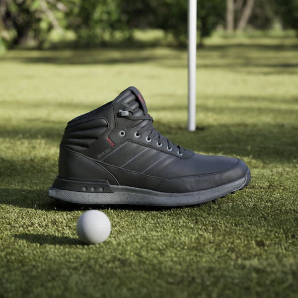 adidas S2g RAIN.RDY Golf Sneakers - Black | Free Shipping with