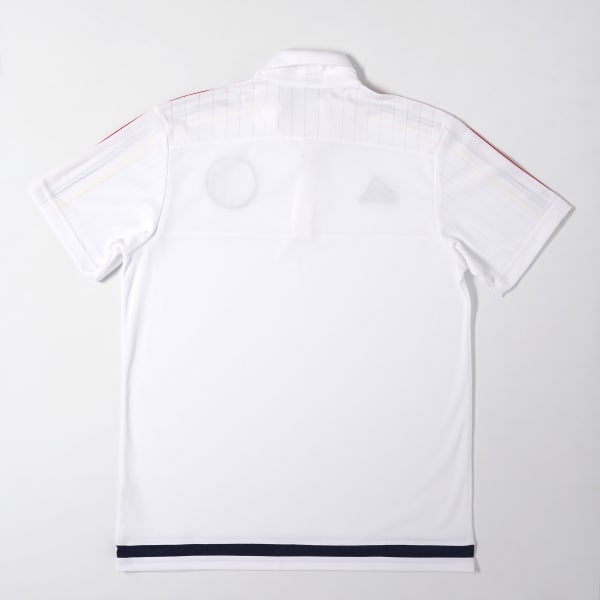 polera blanca polo