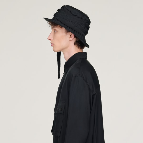 adidas Y-3 Cinch Bucket Hat - Black | adidas Singapore