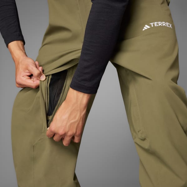 adidas Terrex Xperior 2L Insulated Bib Tracksuit Bottoms Green adidas Ireland
