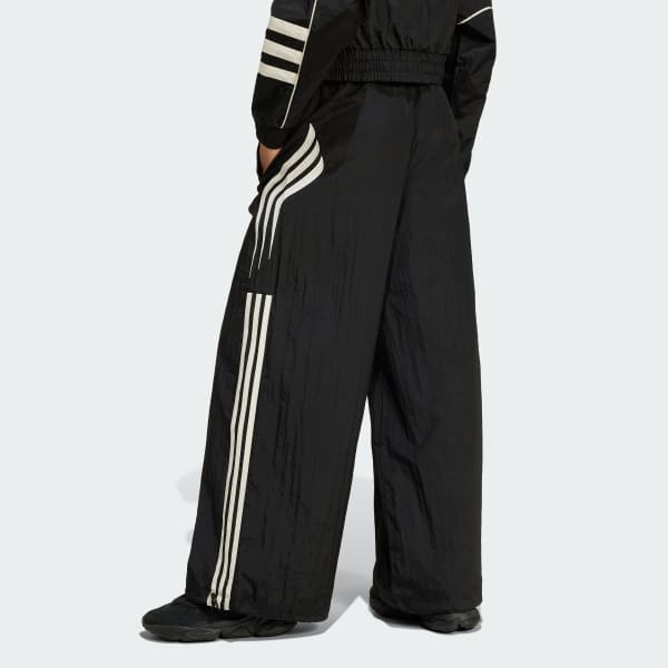 Adidas deconstructed track pants black store