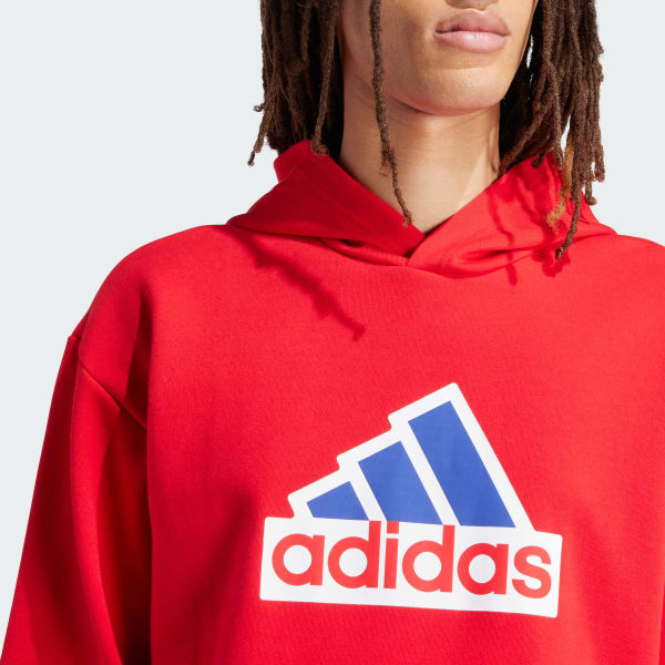 Adidas badge of sport hoodie top