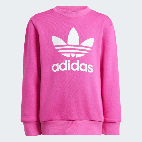 Pink adidas sweatshirt online