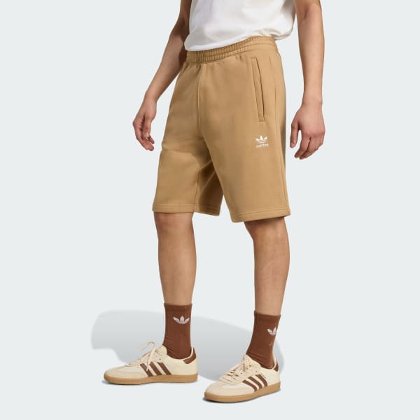 Brown Trefoil Essentials Shorts
