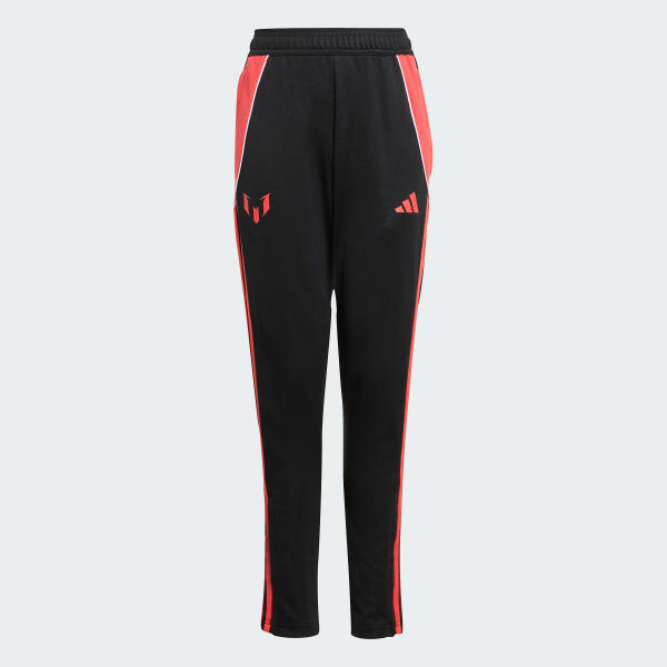 Black Messi Training Pants Kids