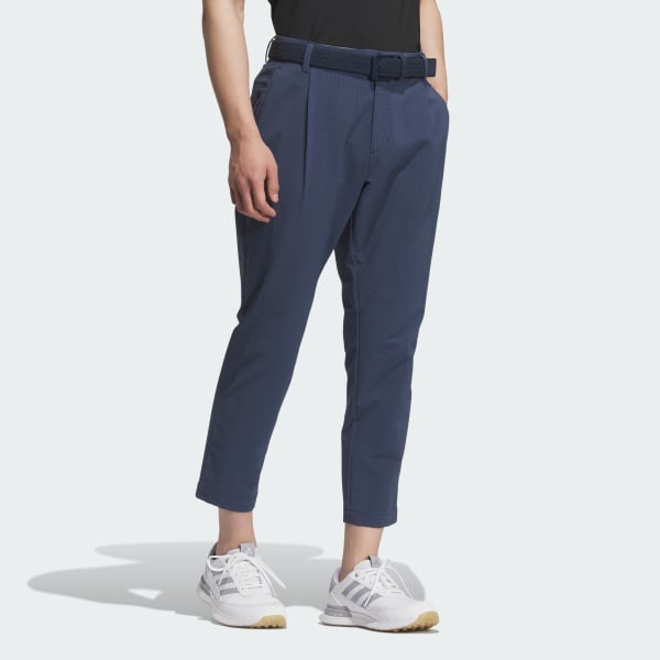 ブルー 【ゴルフ】シアサッカー ゴルフパンツ