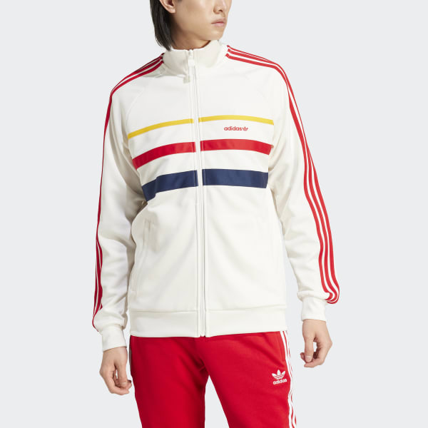 adidas originals エルサルバドル代表トラックトップ M アディダス ザ ファースト トラックトップ（ジャージ） - ホワイト