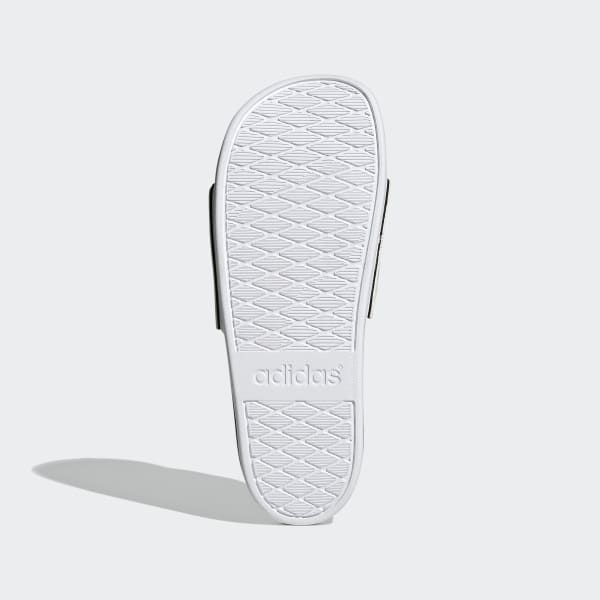 White Adilette Comfort Slides