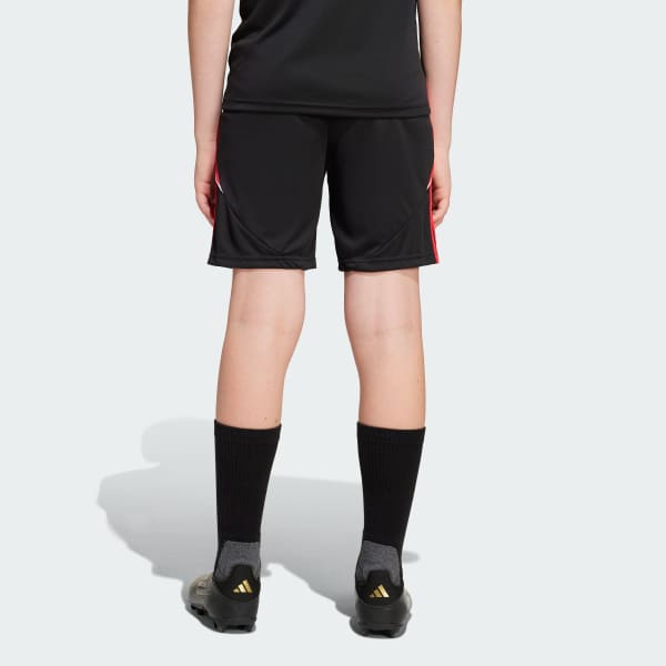 Black Tiro 24 Training Shorts Kids