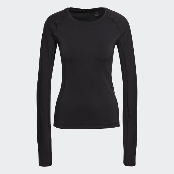 zwart adidas x Karlie Kloss Long-Sleeve Top LOP41