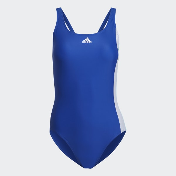 Blue Colorblock Swimsuit H0075