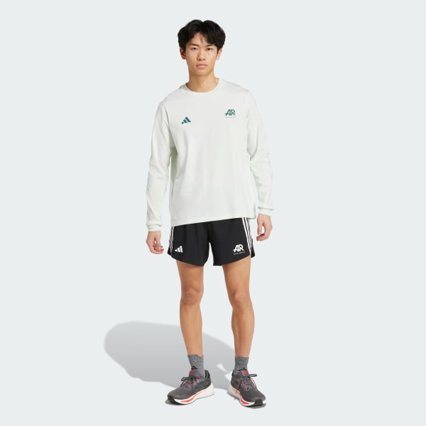 adidas Runners Long Sleeve Tee (Gender Neutral) - Green