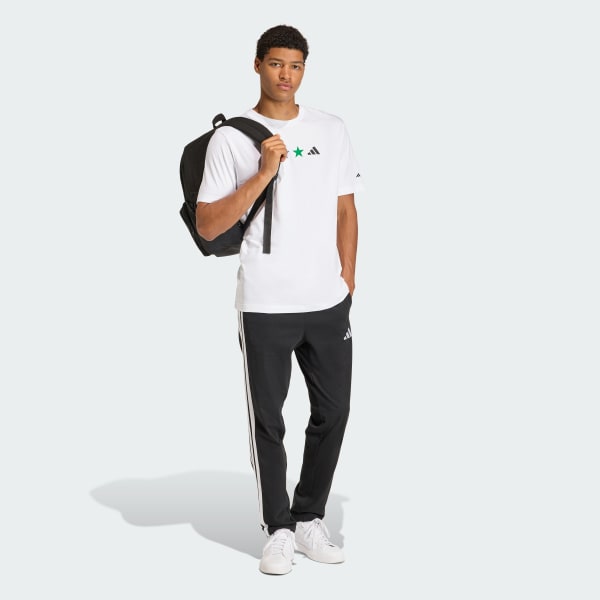 White FIFA WC MAP GRAPHIC T-SHIRT