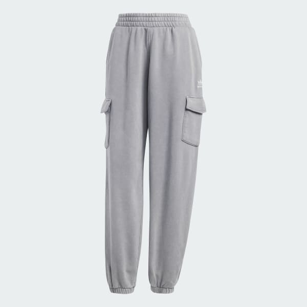 Γκρι Acid-Washed Sweat Pants