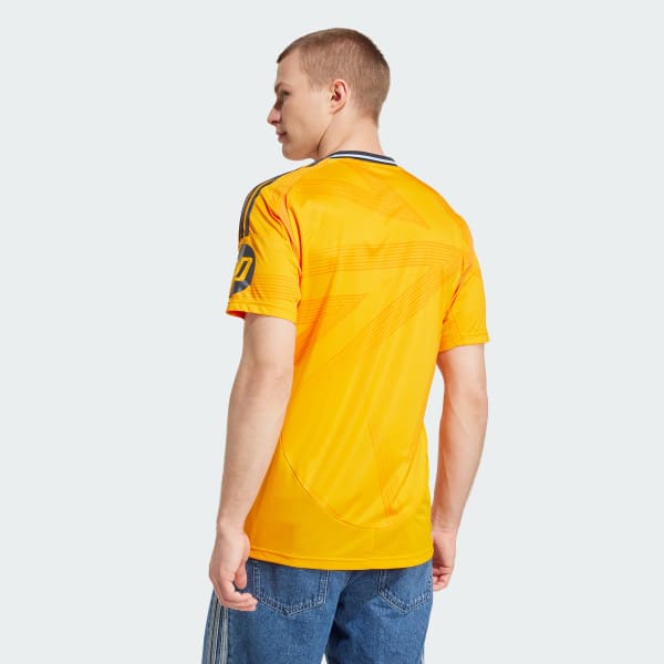 adidas REAL MADRID シャツ ブラック/イエロー adidas Originals REAL MADRID 3RD 99 - Koszulki piłkarskie/czarny