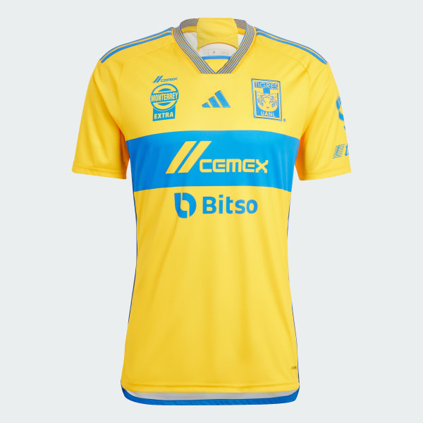 Amarillo Jersey Uniforme Titular Tigres UANL 23/24