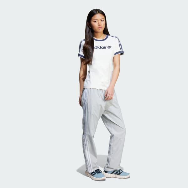 Bianco T-shirt Linear Logo 3-Stripes