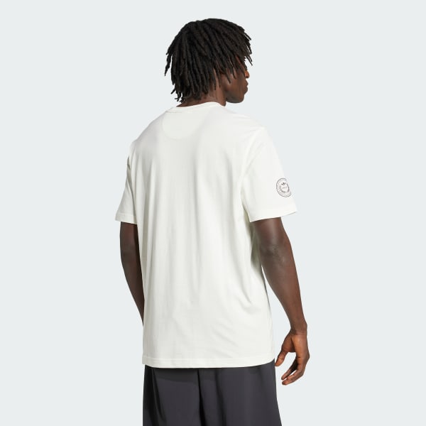 White Winter Sports Ski Bear Graphic Tee