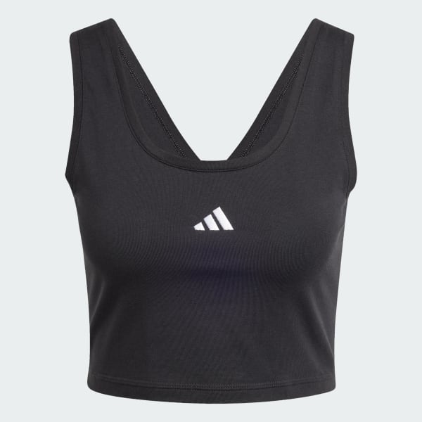Nero Canotta Essentials Small Logo Cotton Lifestyle