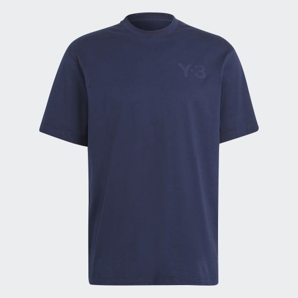 Blue Y-3 Classic Chest Logo Tee HBO64