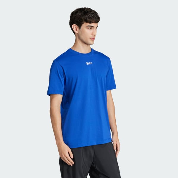 Azul Camiseta Lounge Still Life Lemons Estampado