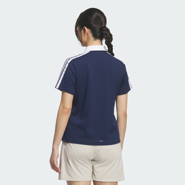 Mau-xanh-da-troi ÁO POLO NGẮN TAY CLIMACOOL 3 SỌC PIQUE