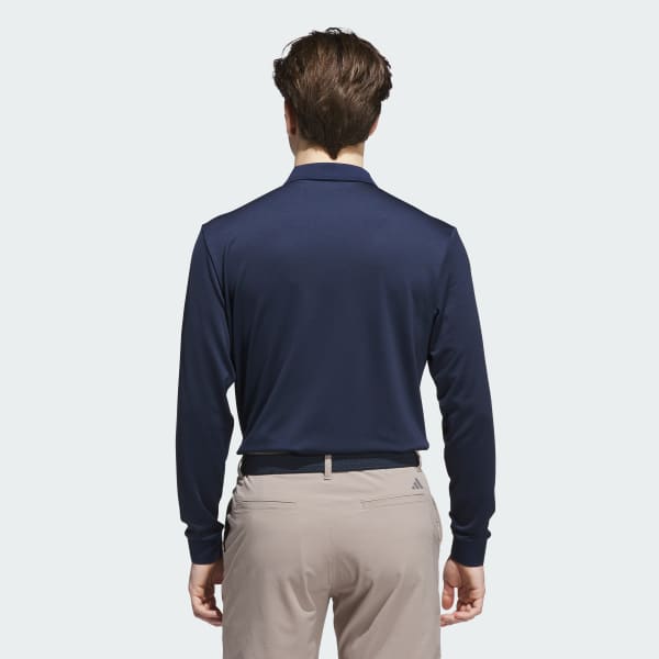 Blue Ultimate365 Cold.rdy Long Sleeve Polo Shirt