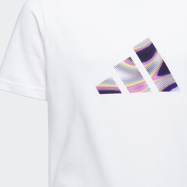 White Pabllo Vittar Pride Graphic Tee Kids