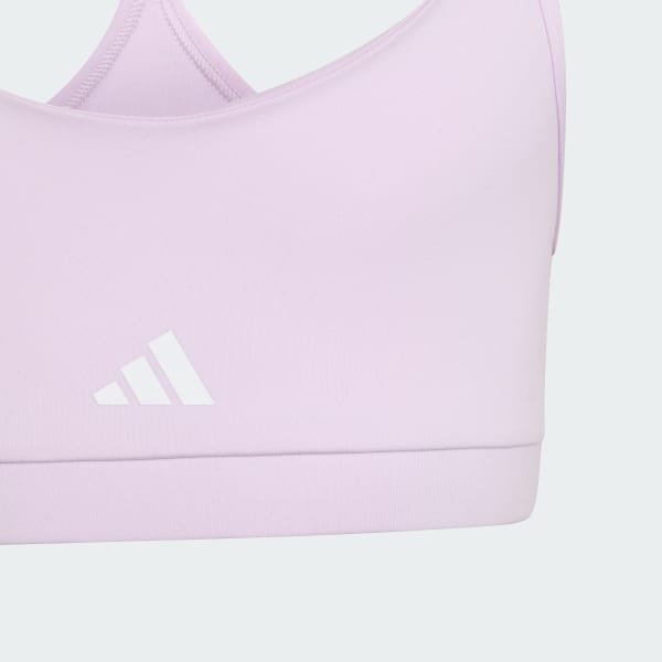 Purple Training Essentials Medium-Support Bra Kids