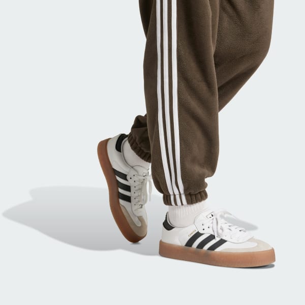 adidas Adicolor Polar Fleece Track Pants Green adidas New Zealand