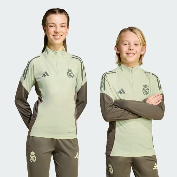 Verde Sudadera entrenamiento Real Madrid Tiro 25 Competition (Adolescentes)