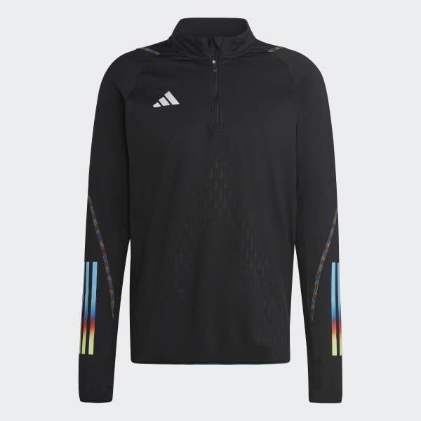 Negro Polera de Entrenamiento Tiro Pro Top BWB74