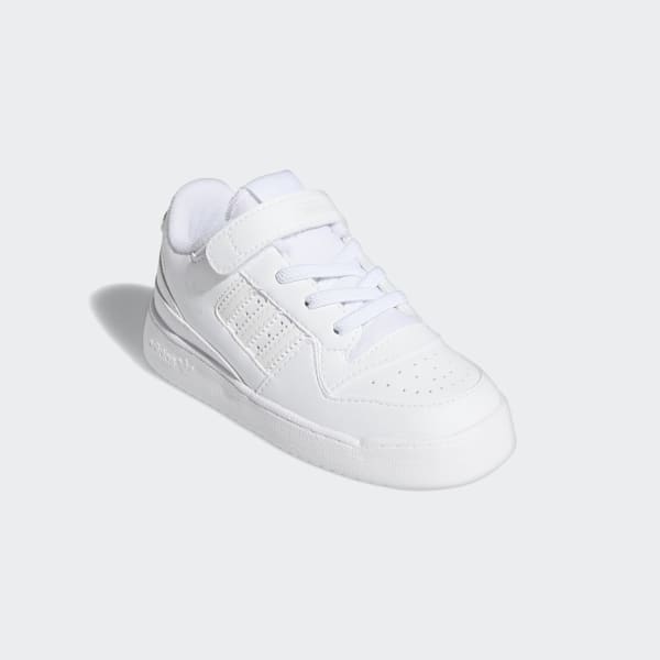 White Forum Low Shoes