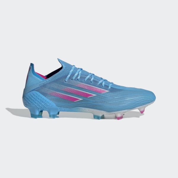 Blue adidas soccer shoes online