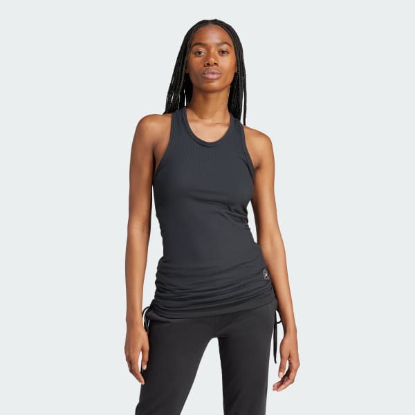Μαύρο adidas by Stella McCartney Sportswear Rib Tank Top