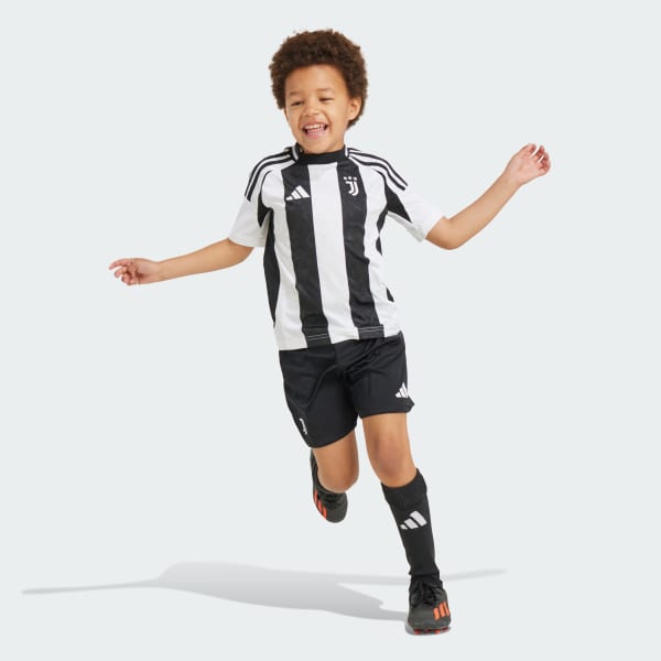 Blanc Mini kit Domicile Juventus 24/25 Enfants
