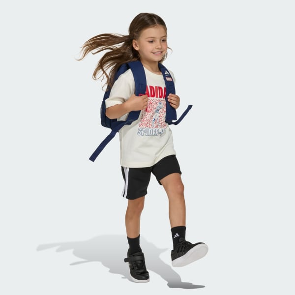 White ADIDAS MARVEL SPIDER-MAN TEE